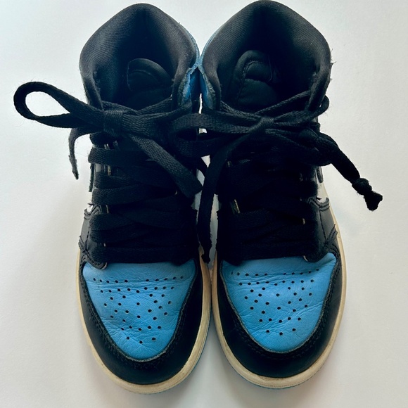 Nike Jordan 1 Retro High OG Boy 11c Blue Black and White - Picture 5 of 8
